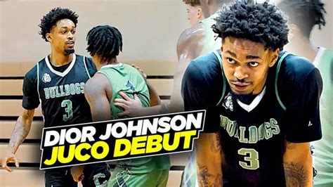 why did dior johnson go juco|where is dior johnson now.